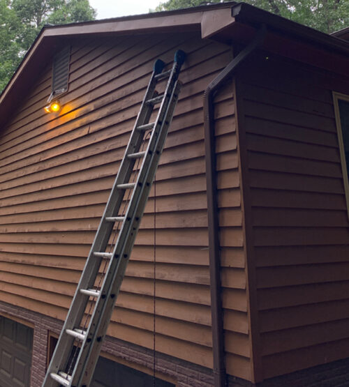 Getting Ready to Fix the Soffit